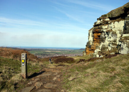 North-east from Highcliff Nab, Cleveland Way