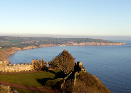 Robin Hood's Bay from Raven Hall, Cleveland Way